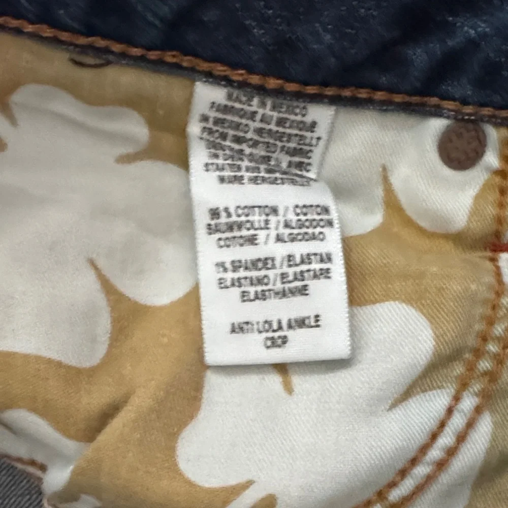 Vintage Lucky Brand Dark Blue Ankle Jeans - Picture 3 of 12